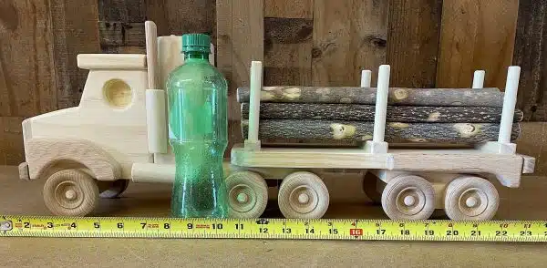 Wooden Log Truck - Image 5