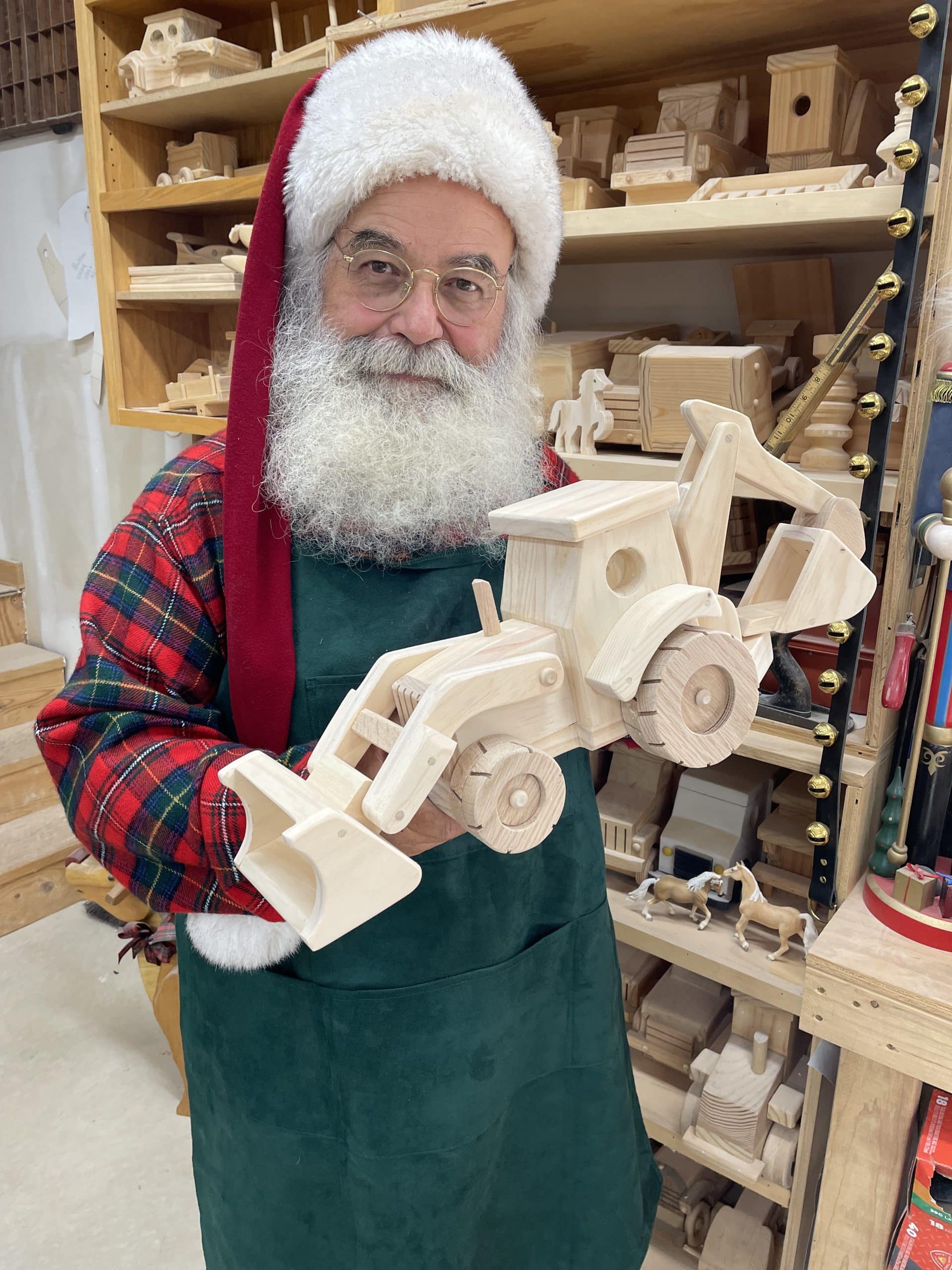 Wooden Backhoe Toy - Image 5