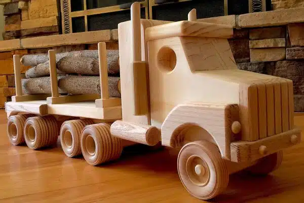 Wooden Log Truck - Image 2