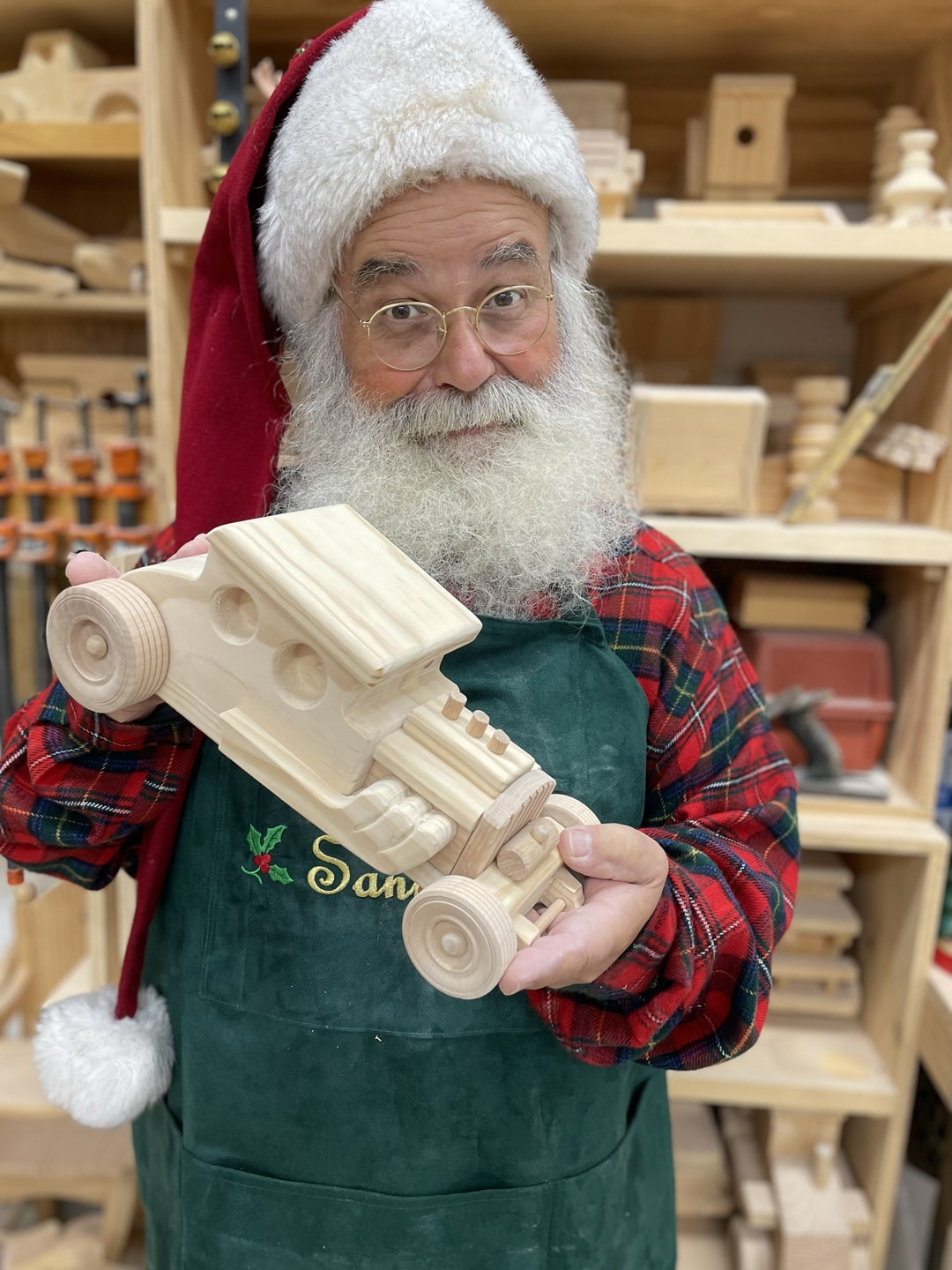 Wooden Classic Hot Rod Car Toy - Image 2